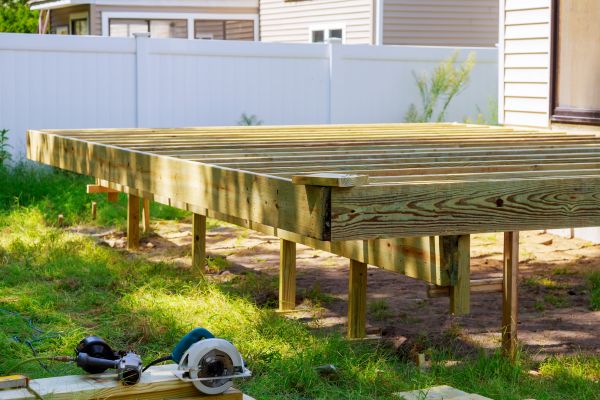 Cost of Elevated Deck Installation in Doylestown